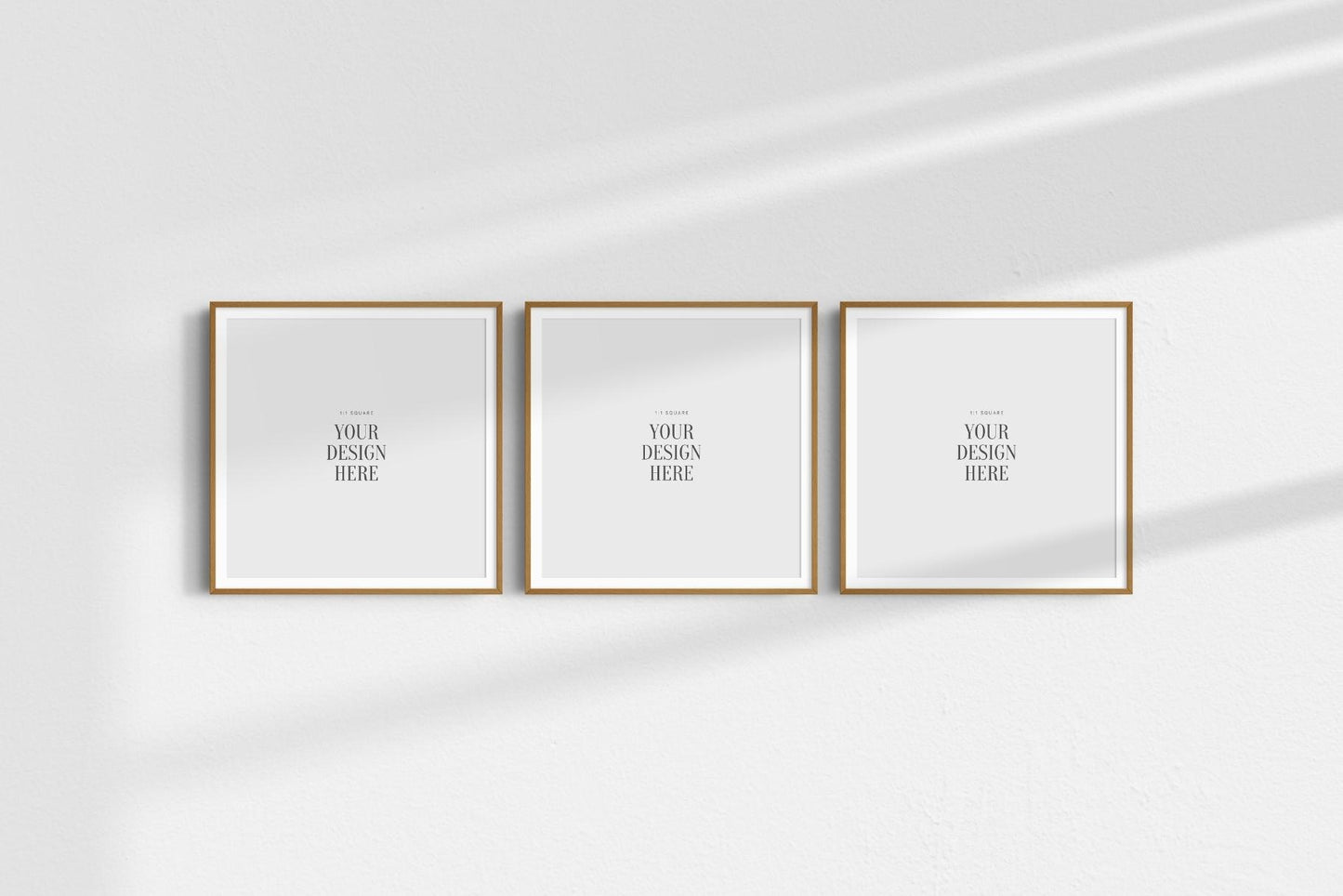 Frame Mockup BUNDLE 1:1 Square Frame Mockup Sets of 6, 4, 3, 2 + 1 Single Frames PSD Gallery Wall Mockups