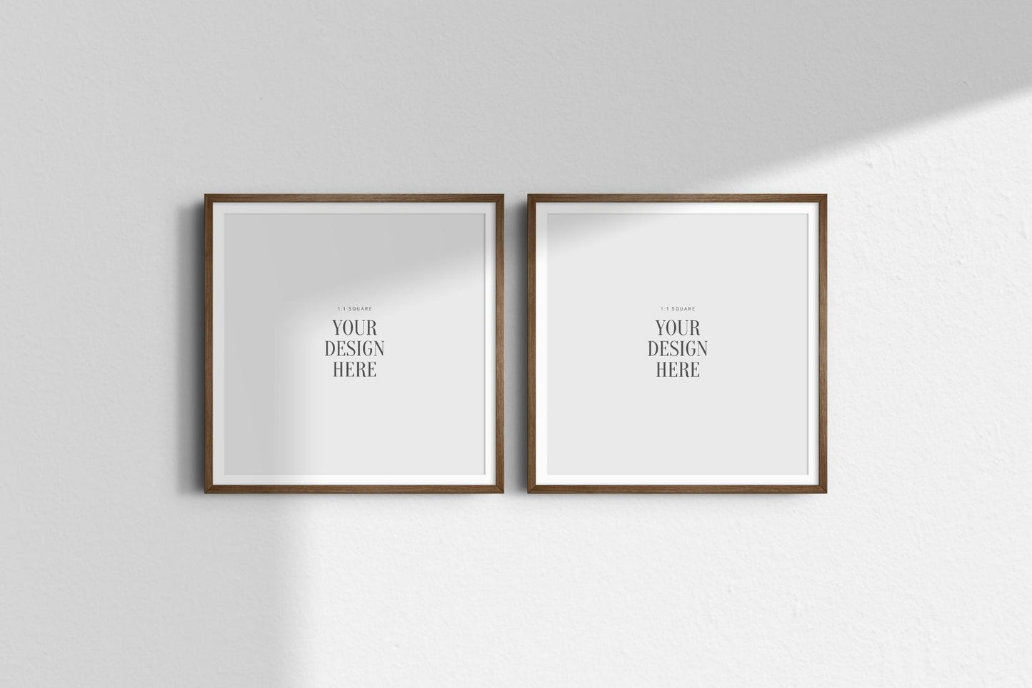 Frame Mockup BUNDLE 1:1 Square Frame Mockup Sets of 6, 4, 3, 2 + 1 Single Frames PSD Gallery Wall Mockups