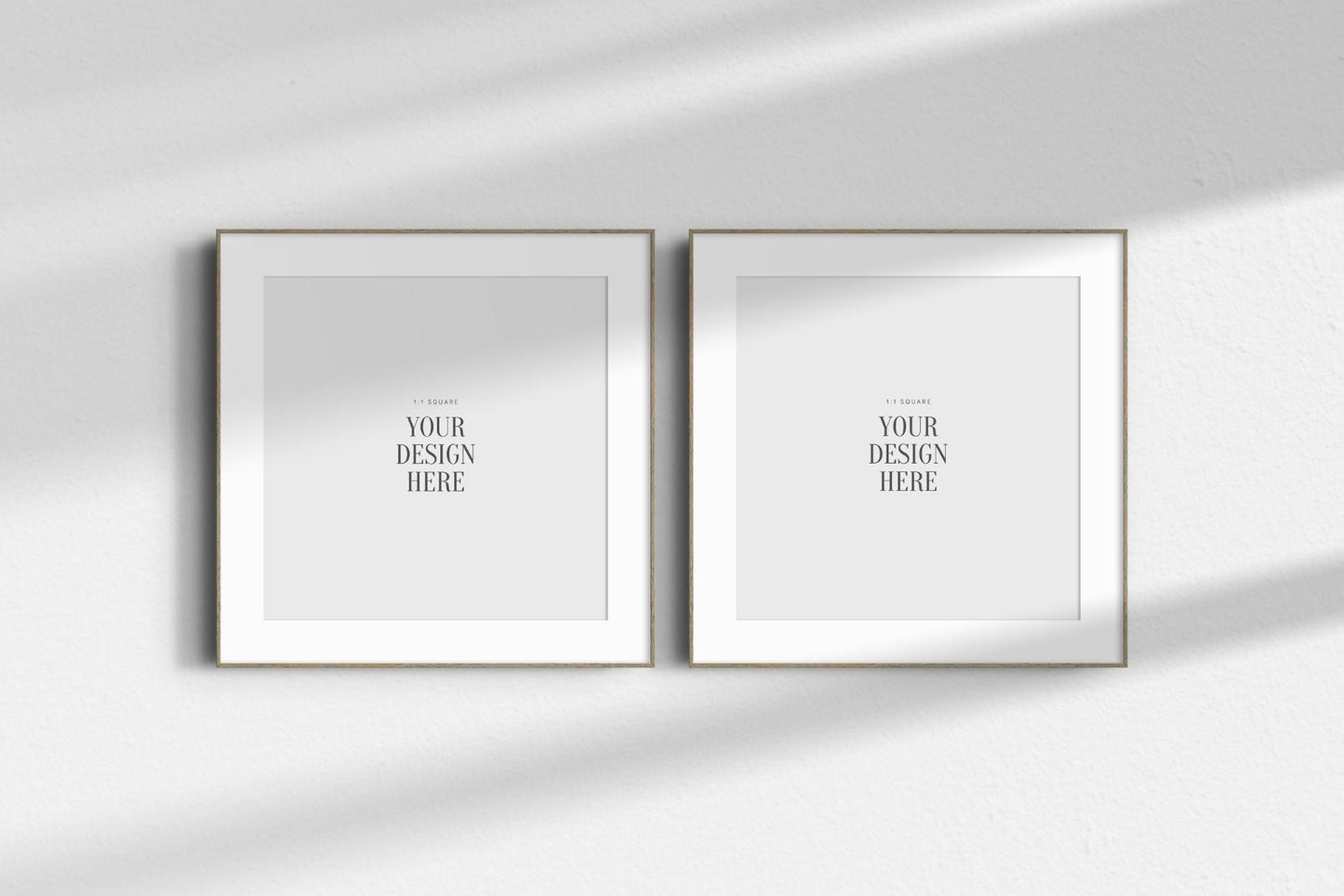 Frame Mockup BUNDLE 1:1 Square Frame Mockup Sets of 6, 4, 3, 2 + 1 Single Frames PSD Gallery Wall Mockups
