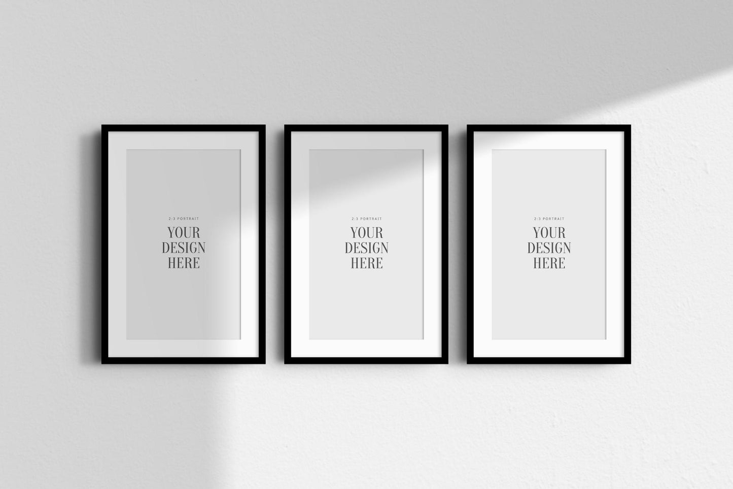 2:3 FRAME MOCKUP BUNDLE | Gallery Wall Mockups | Frame Mockup Sets of 6, 4, 3, 2 + 1 Single Frame | PSD
