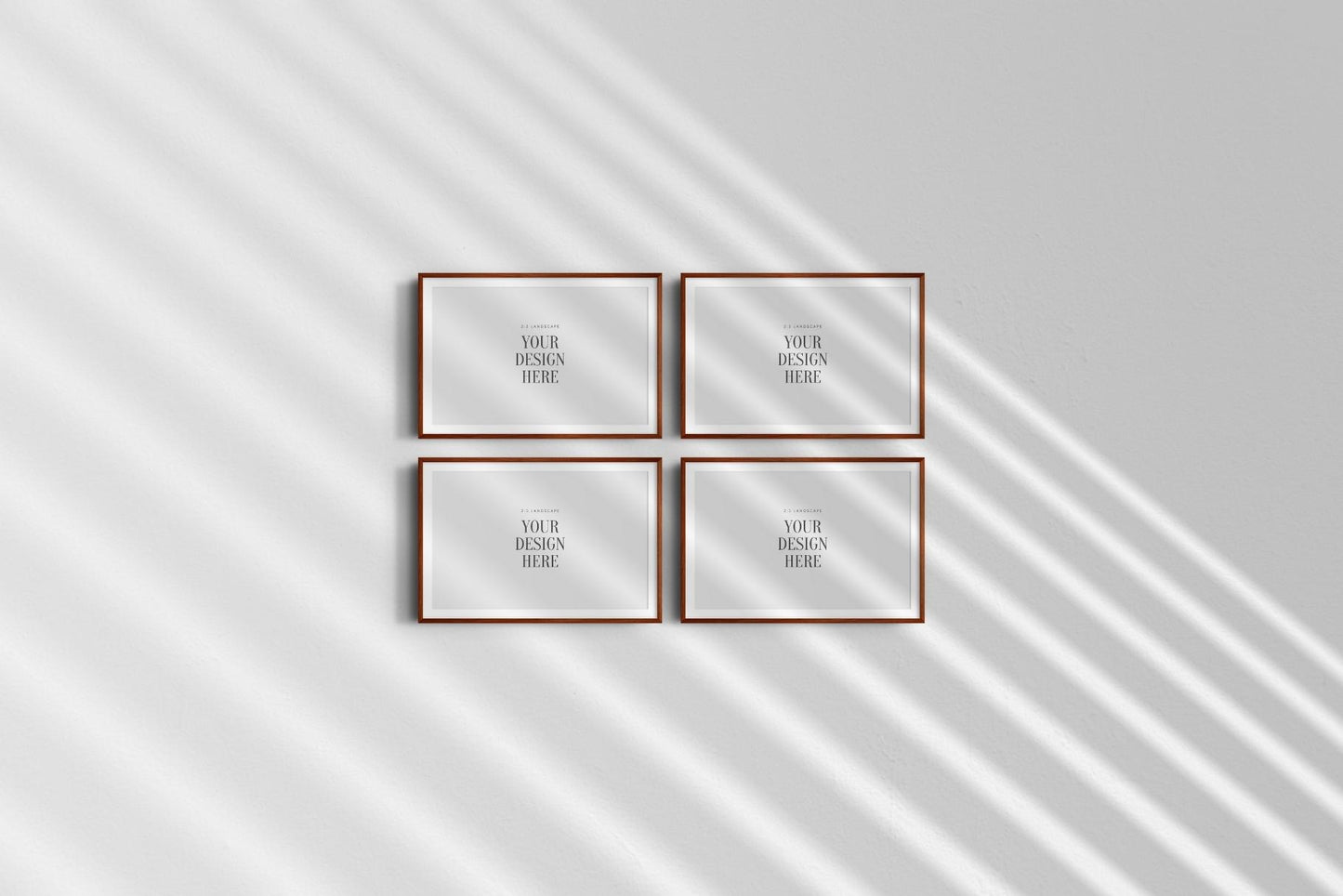 3:2 FRAME MOCKUP BUNDLE 2:3 Landscape | Gallery Wall Mockups | Frame Mockup Sets of 6, 4, 3, 2 + 1 Single Frame | PSD