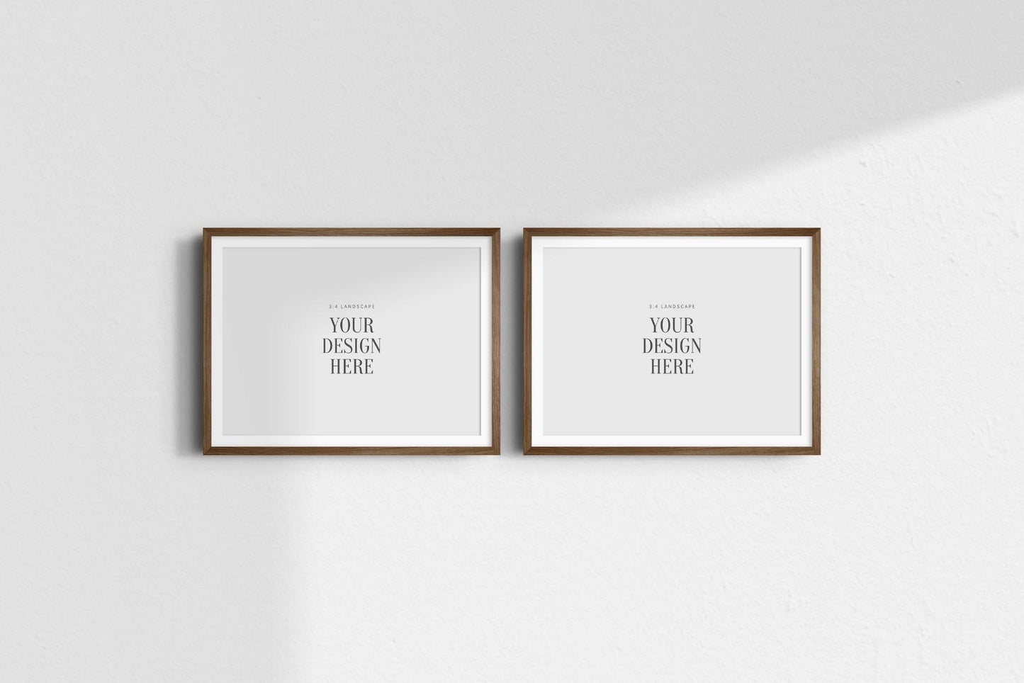 4:3 FRAME MOCKUP BUNDLE 3:4 Landscape | Gallery Wall Mockups | Frame Mockup Sets of 6, 4, 3, 2 + 1 Single Frame | PSD