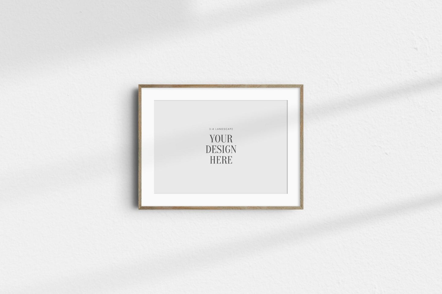 4:3 FRAME MOCKUP BUNDLE 3:4 Landscape | Gallery Wall Mockups | Frame Mockup Sets of 6, 4, 3, 2 + 1 Single Frame | PSD