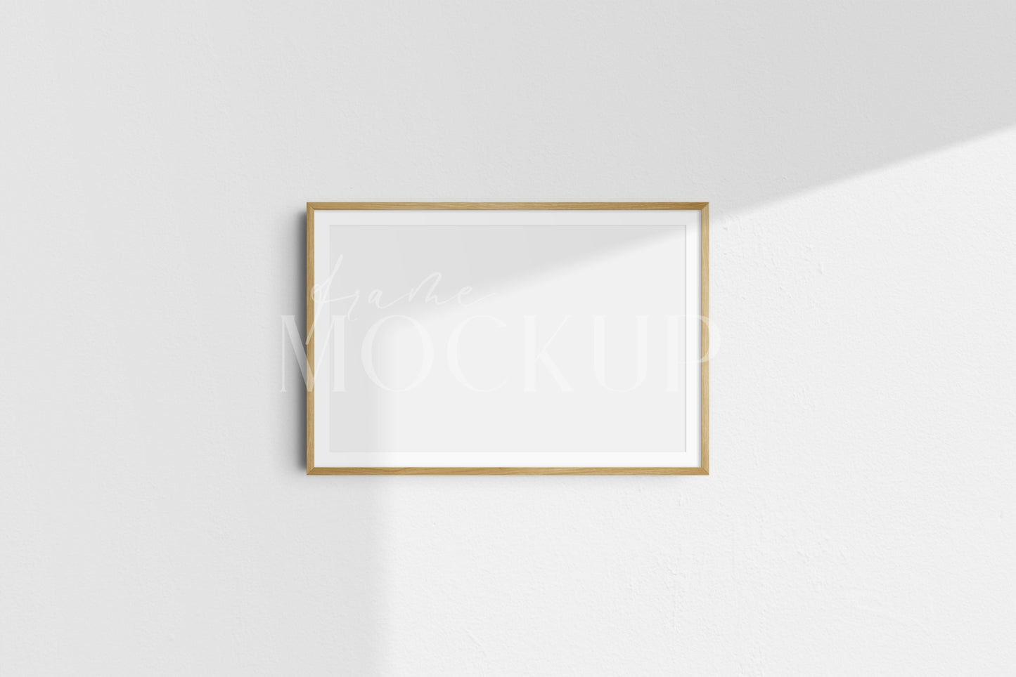 Frame Mockup 3:2 2:3 Landscape Horizontal Wooden Frame Mockup Kit PSD