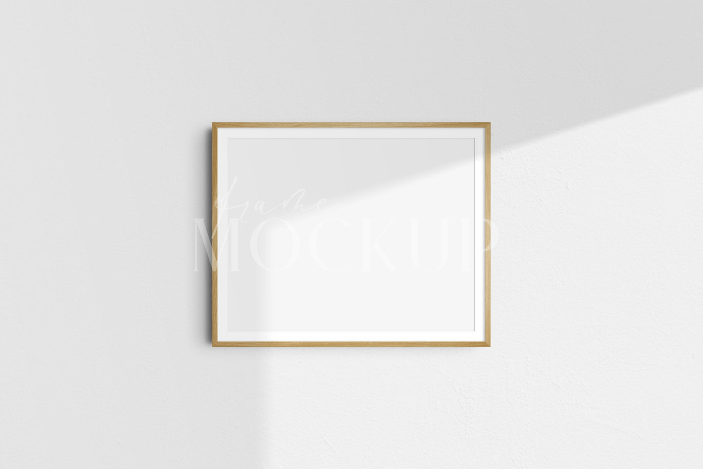 Frame Mockup 5:4 4:5 Landscape Horizontal Wooden Frame Mockup Kit PSD