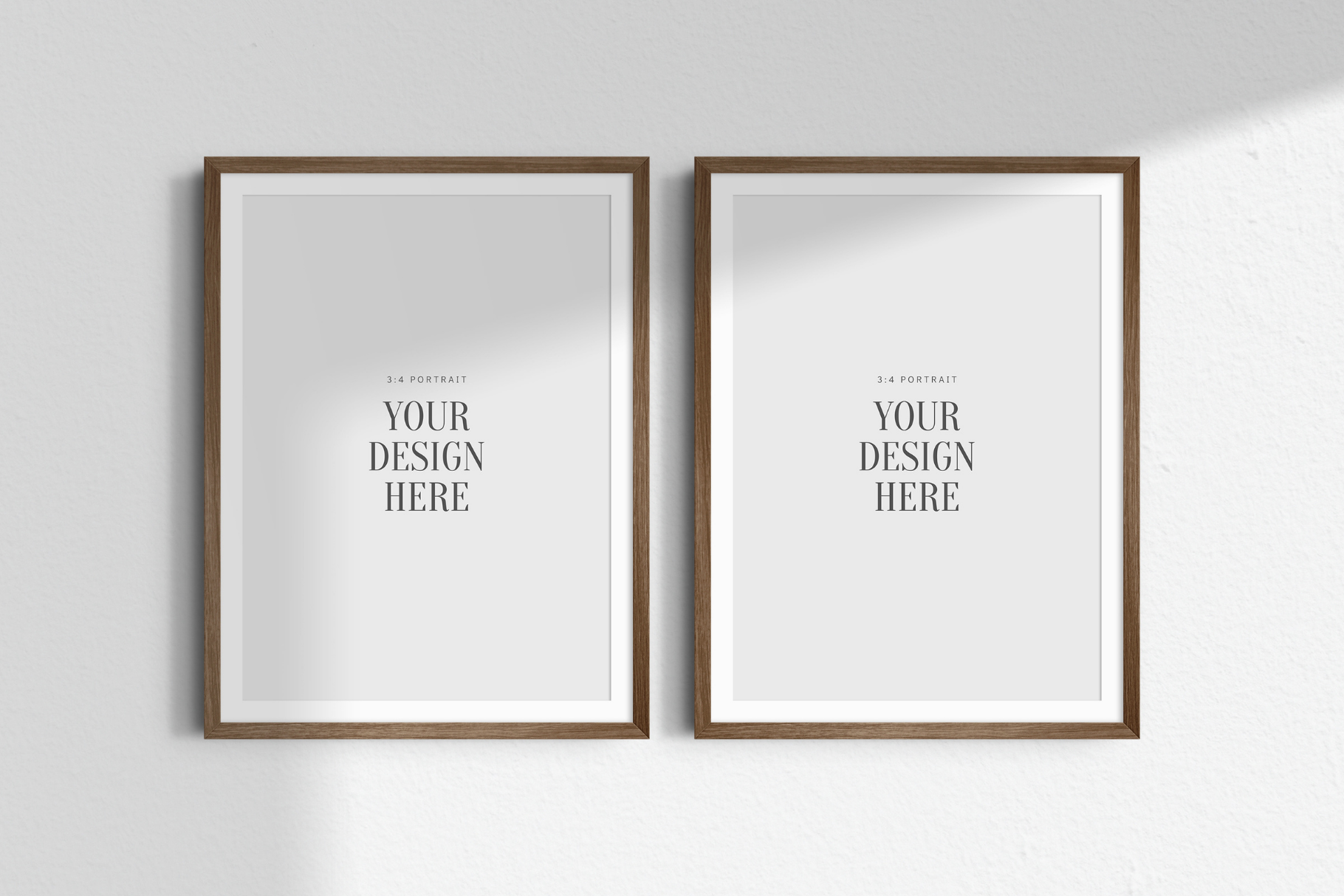 Frame Mockup BUNDLE 3:4 Portrait | Gallery Wall Mockups | Frame Mockup Sets | PSD