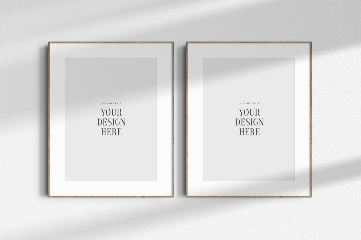 Frame Mockup BUNDLE 4:5 Portrait | Gallery Wall Mockups | Frame Mockup Sets | PSD