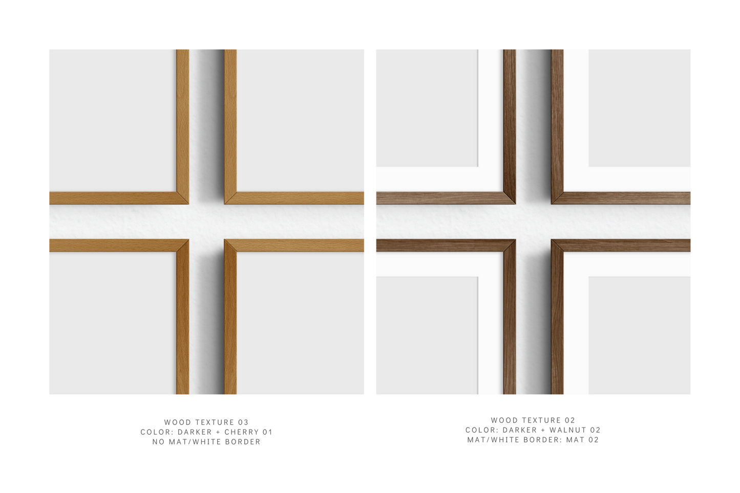 Frame Mockup BUNDLE 5:7 (A4) Portrait | Gallery Wall Mockups | Frame Mockup Sets | PSD