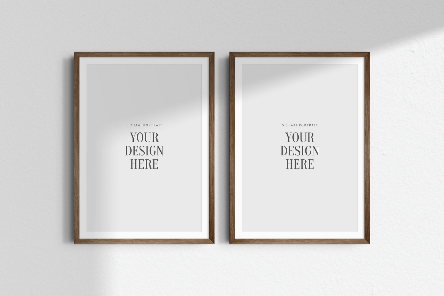 Frame Mockup BUNDLE 5:7 (A4) Portrait | Gallery Wall Mockups | Frame Mockup Sets | PSD