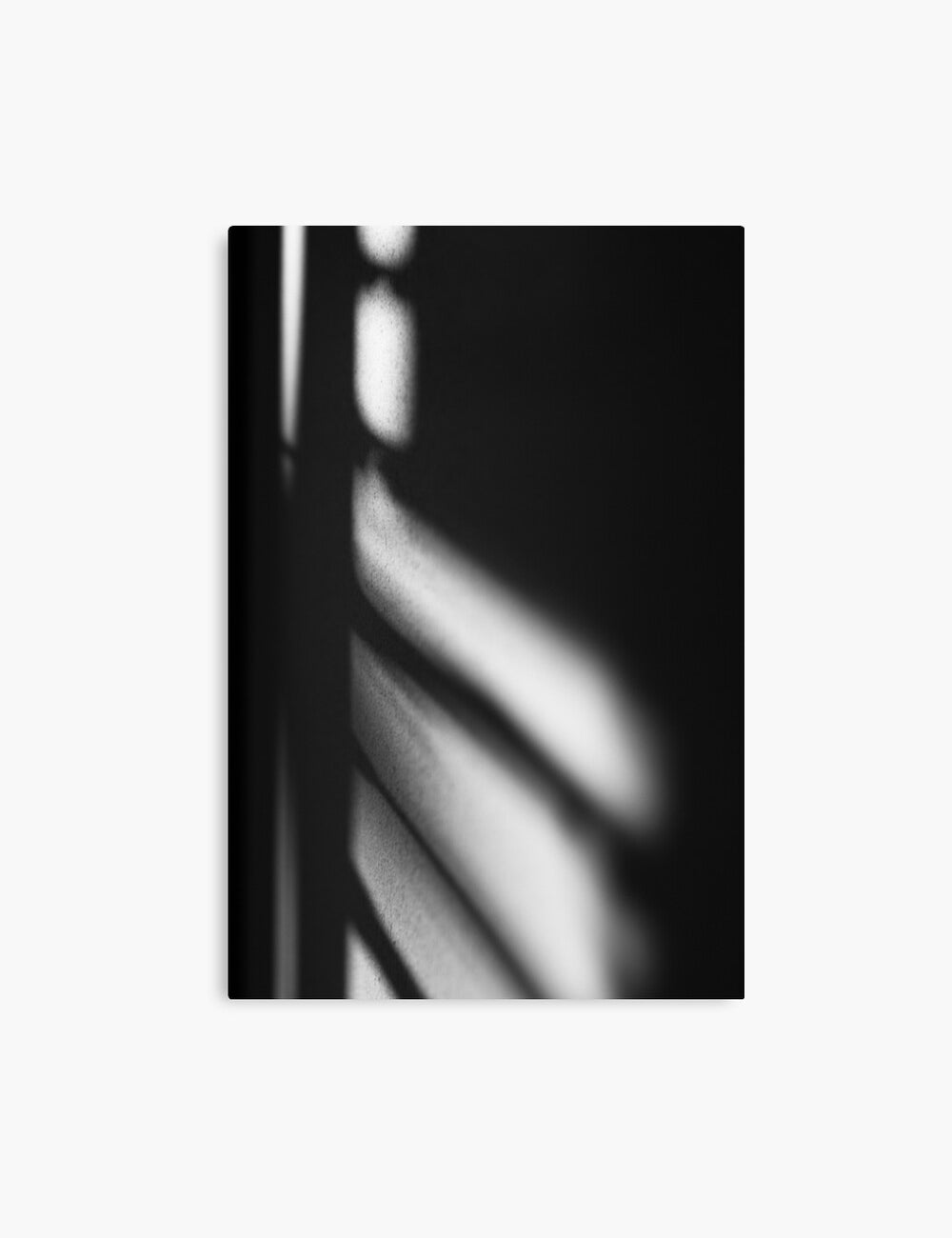 LIGHT AND SHADOW. Black and white photography. Abstract, minimalist printable wall art. LIGHT AND SHADOW canvas print. - PAPER MOON Art & Design