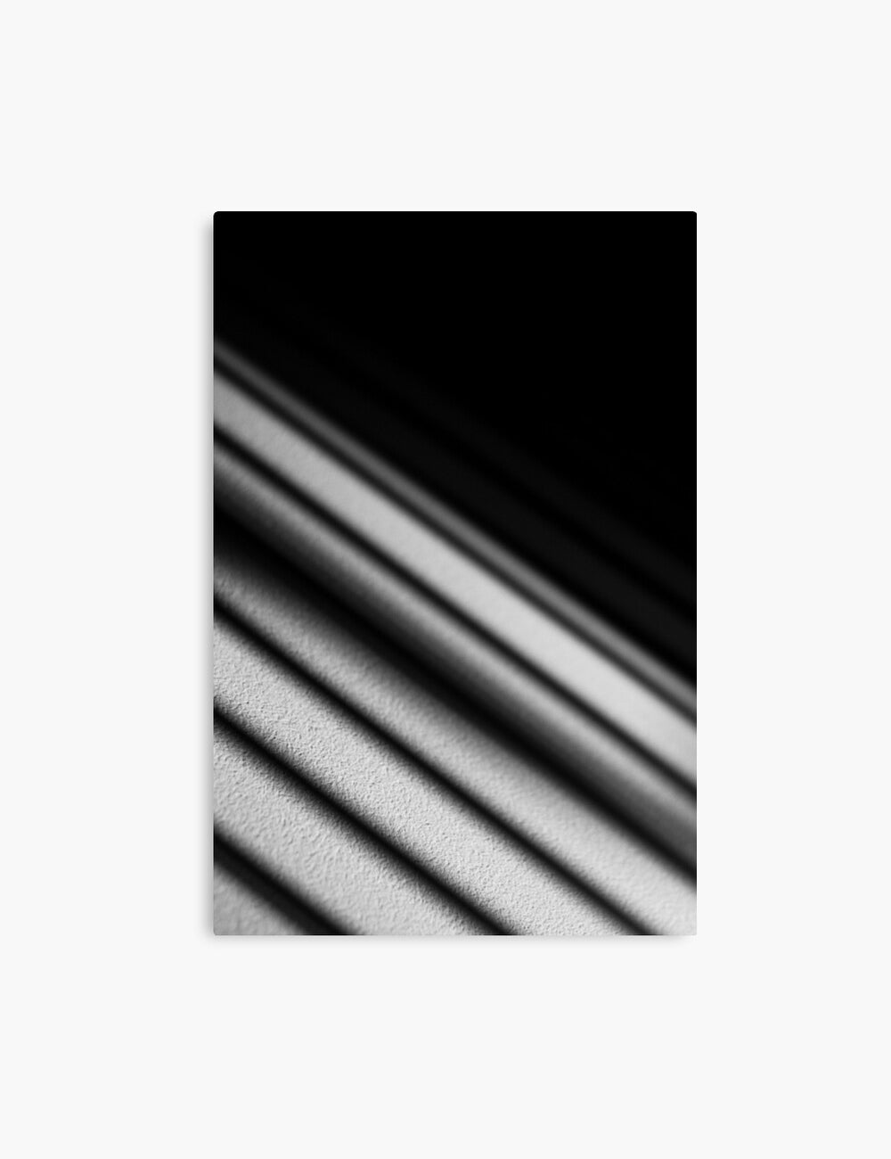 LIGHT AND SHADOW. Black and white photography. Abstract, minimalist printable wall art. LIGHT AND SHADOW canvas print. - PAPER MOON Art & Design