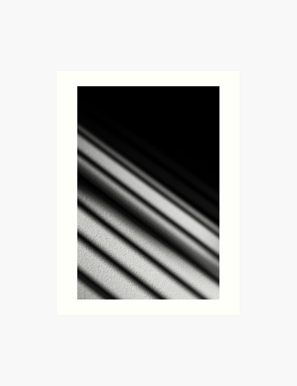 LIGHT AND SHADOW. Black and white photography. Abstract, minimalist printable wall art. LIGHT AND SHADOW art print. - PAPER MOON Art & Design