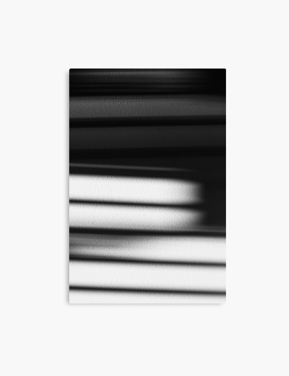 LIGHT AND SHADOW. Black and white photography. Abstract, minimalist printable wall art. LIGHT AND SHADOW canvas print. - PAPER MOON Art & Design