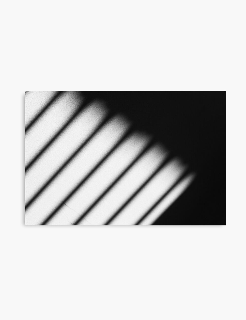 LIGHT AND SHADOW. Black and white photography. Abstract, minimalist printable wall art. LIGHT AND SHADOW canvas print. - PAPER MOON Art & Design