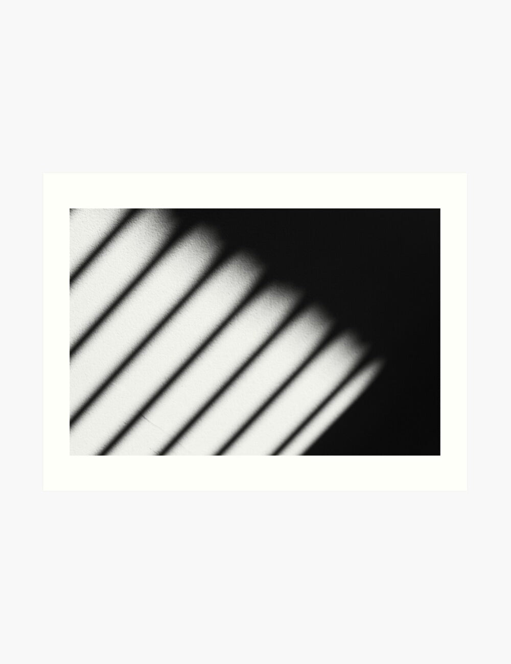 LIGHT AND SHADOW. Black and white photography. Abstract, minimalist printable wall art. LIGHT AND SHADOW art print. - PAPER MOON Art & Design