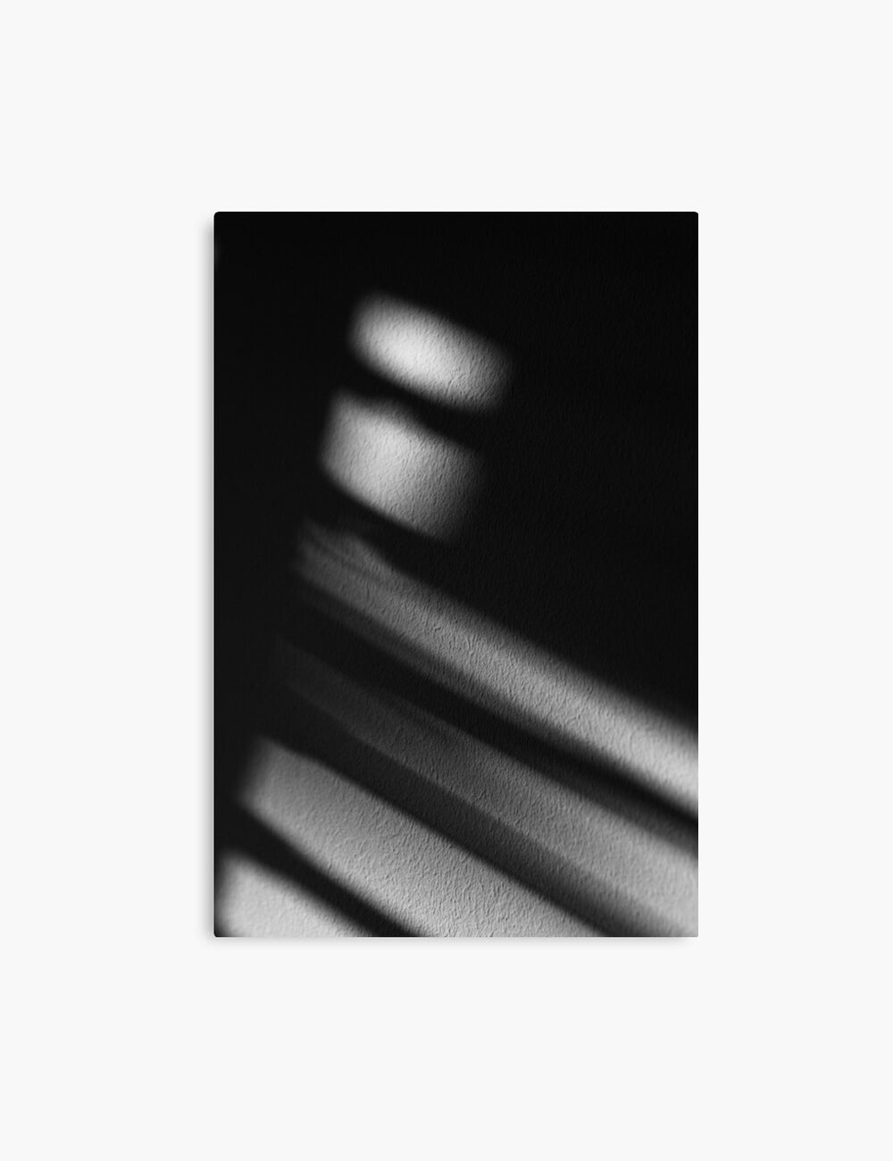 LIGHT AND SHADOW. Black and white photography. Abstract, minimalist printable wall art. LIGHT AND SHADOW canvas print. - PAPER MOON Art & Design