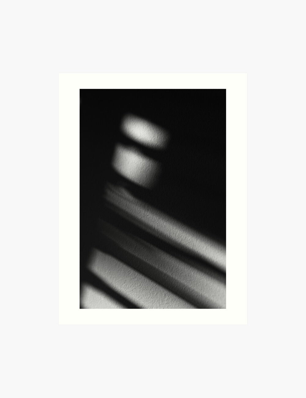 LIGHT AND SHADOW. Black and white photography. Abstract, minimalist printable wall art. LIGHT AND SHADOW art print. - PAPER MOON Art & Design