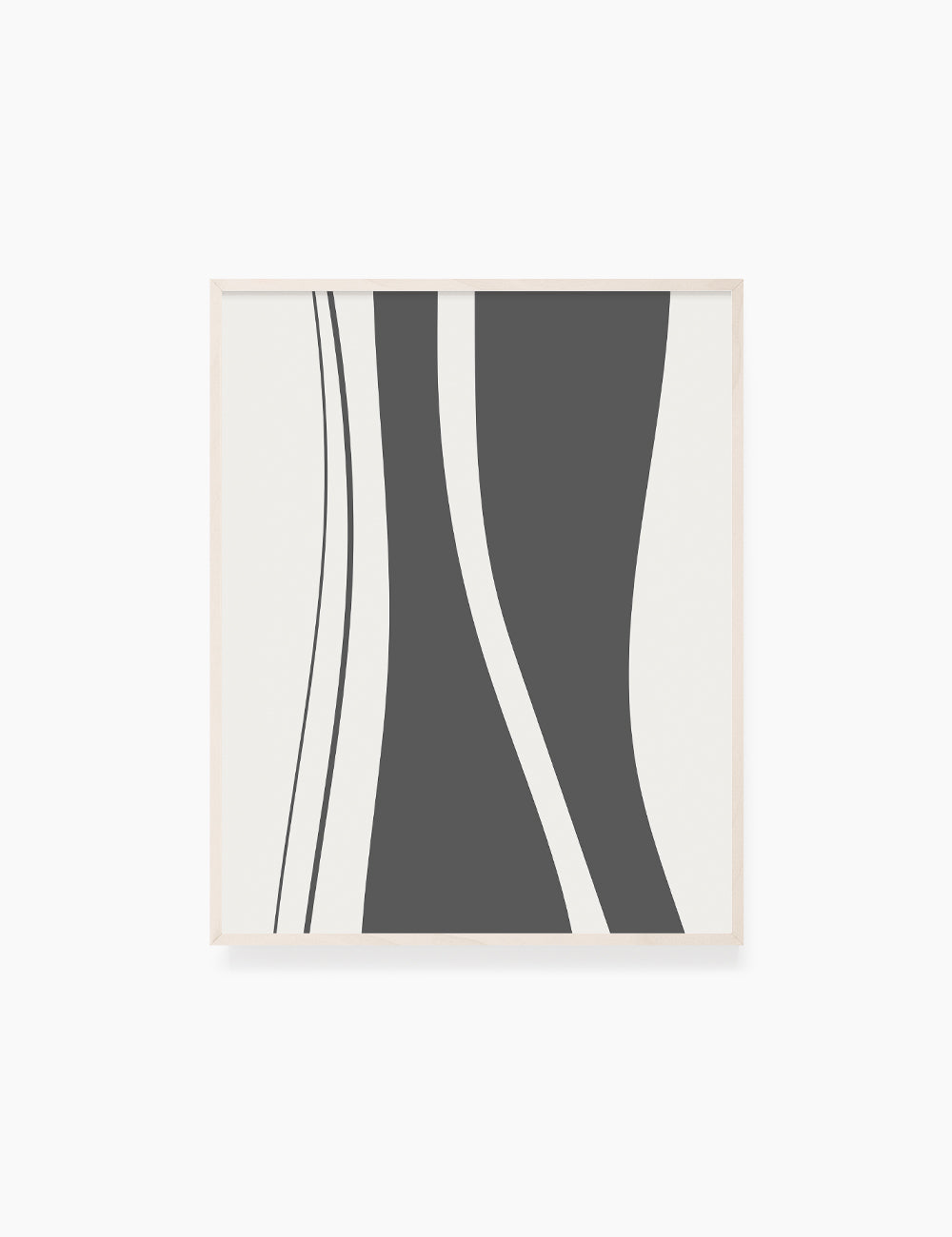 ABSTRACT MINIMAL SHAPES AND LINES. Printable Wall Art Illustration. Shapes and lines in dark grey and beige. Abstract art. Minimal design. Geometric print. Minimalist, abstract illustration art. Printable poster. | PAPER MOON Art & Design