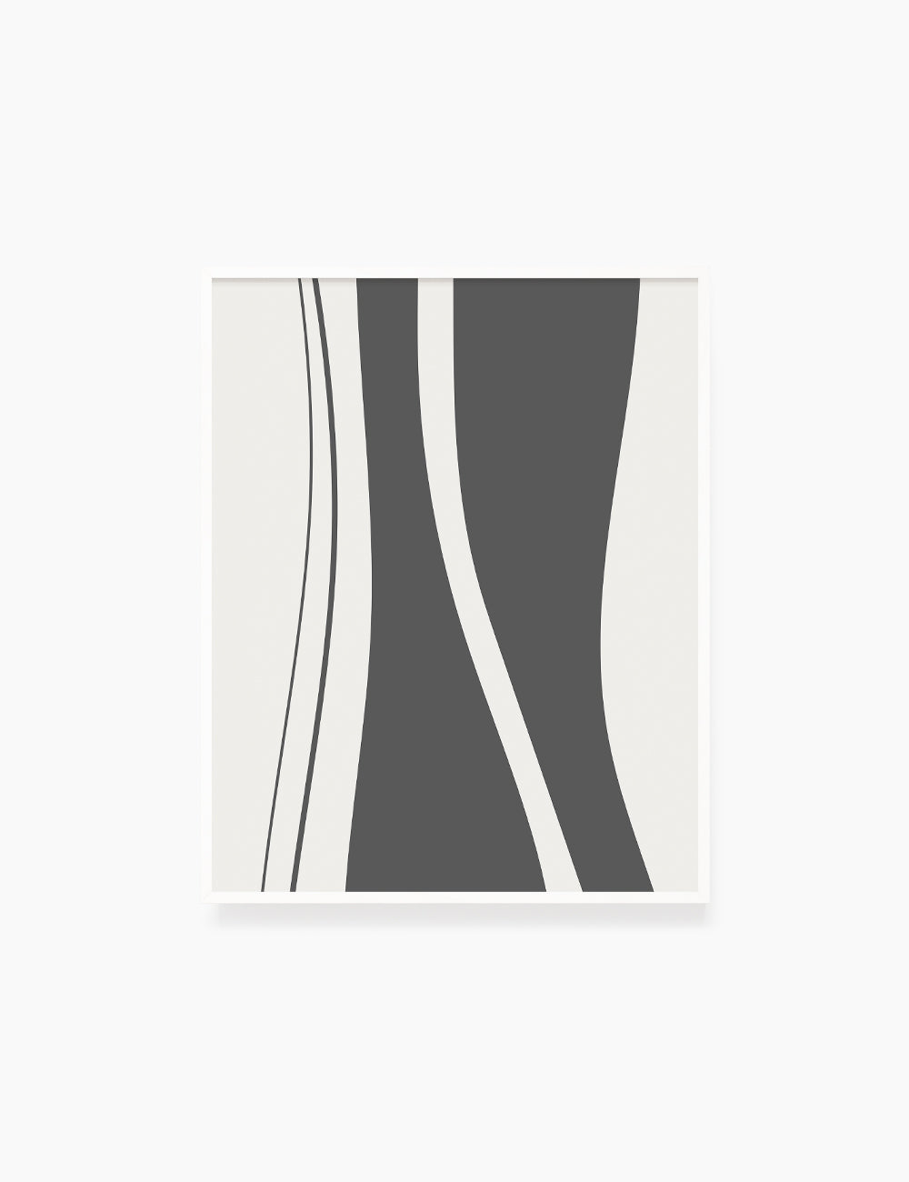 ABSTRACT MINIMAL SHAPES AND LINES. Printable Wall Art Illustration. Shapes and lines in dark grey and beige. Abstract art. Minimal design. Geometric print. Minimalist, abstract illustration art. Printable poster. | PAPER MOON Art & Design