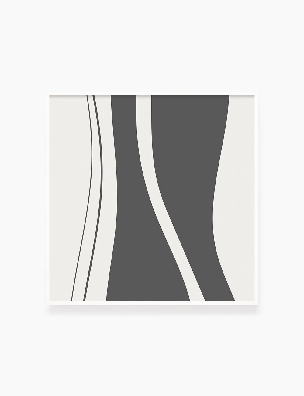 ABSTRACT MINIMAL SHAPES AND LINES. Printable Wall Art Illustration. Shapes and lines in dark grey and beige. Abstract art. Minimal design. Geometric print. Minimalist, abstract illustration art. Printable poster. | PAPER MOON Art & Design