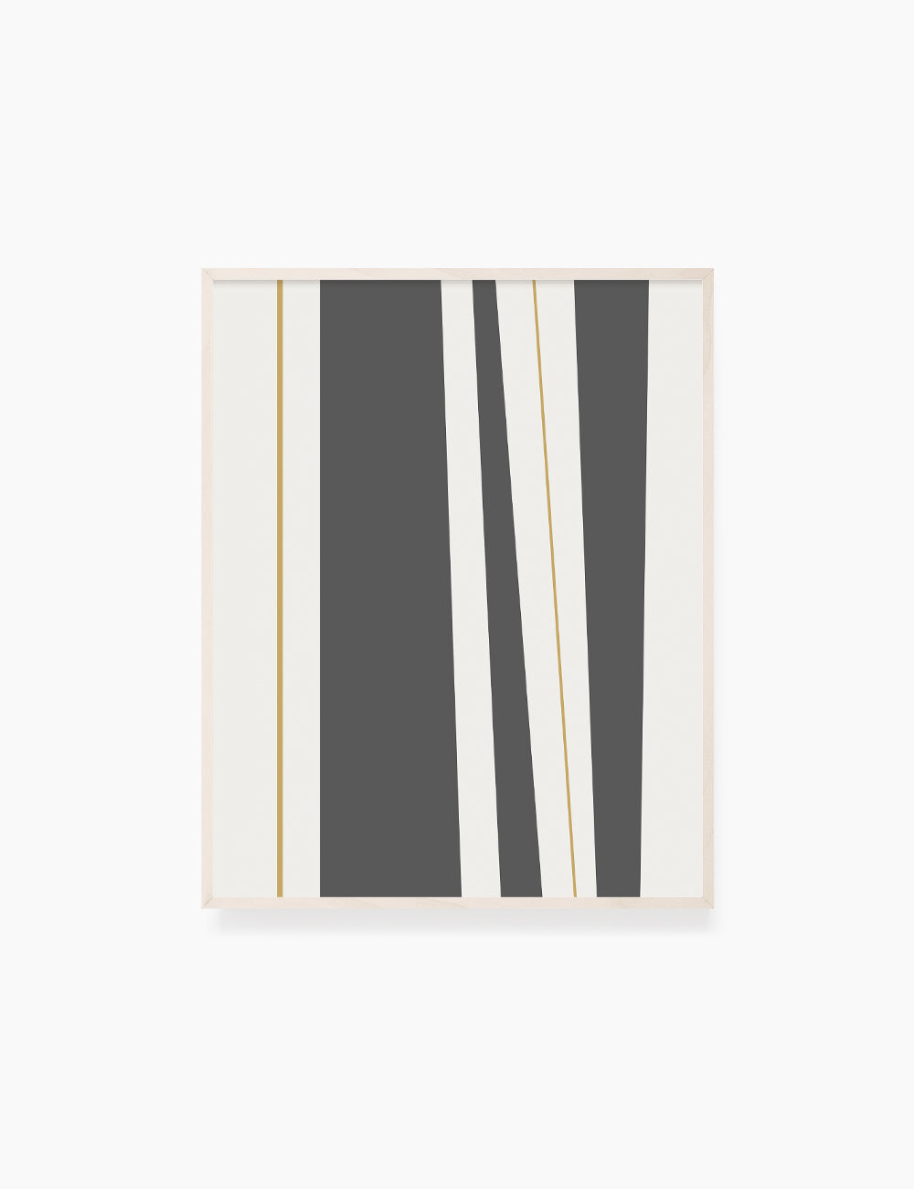 ABSTRACT MINIMAL LINES AND STRIPES. Printable Wall Art Illustration. Stripes and lines in dark grey, dull orange, and beige. Abstract art. Minimal design. Geometric print. Minimalist, abstract illustration art. Printable poster. | PAPER MOON Art & Design