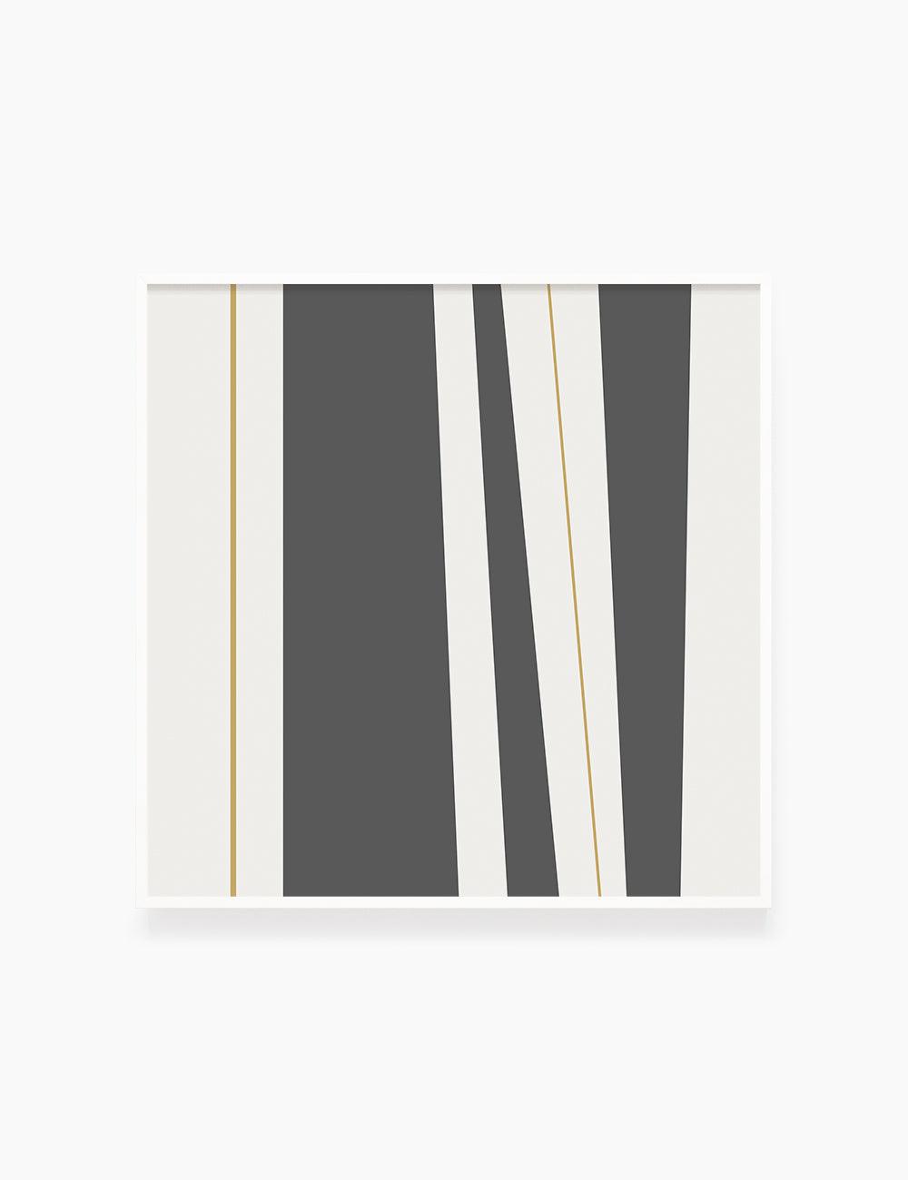 ABSTRACT MINIMAL LINES AND STRIPES. Printable Wall Art Illustration. Stripes and lines in dark grey, dull orange, and beige. Abstract art. Minimal design. Geometric print. Minimalist, abstract illustration art. Printable poster. | PAPER MOON Art & Design