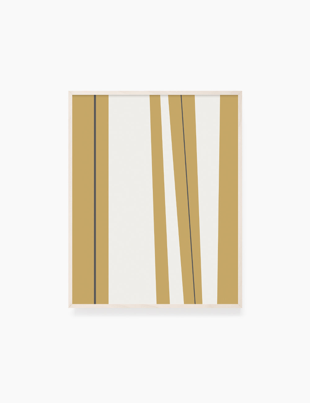 ABSTRACT MINIMAL LINES AND STRIPES. Printable Wall Art Illustration. Stripes and lines in dull orange, beige, and dark grey. Abstract art. Minimal design. Geometric print. Minimalist, abstract illustration art. Printable poster. | PAPER MOON Art & Design
