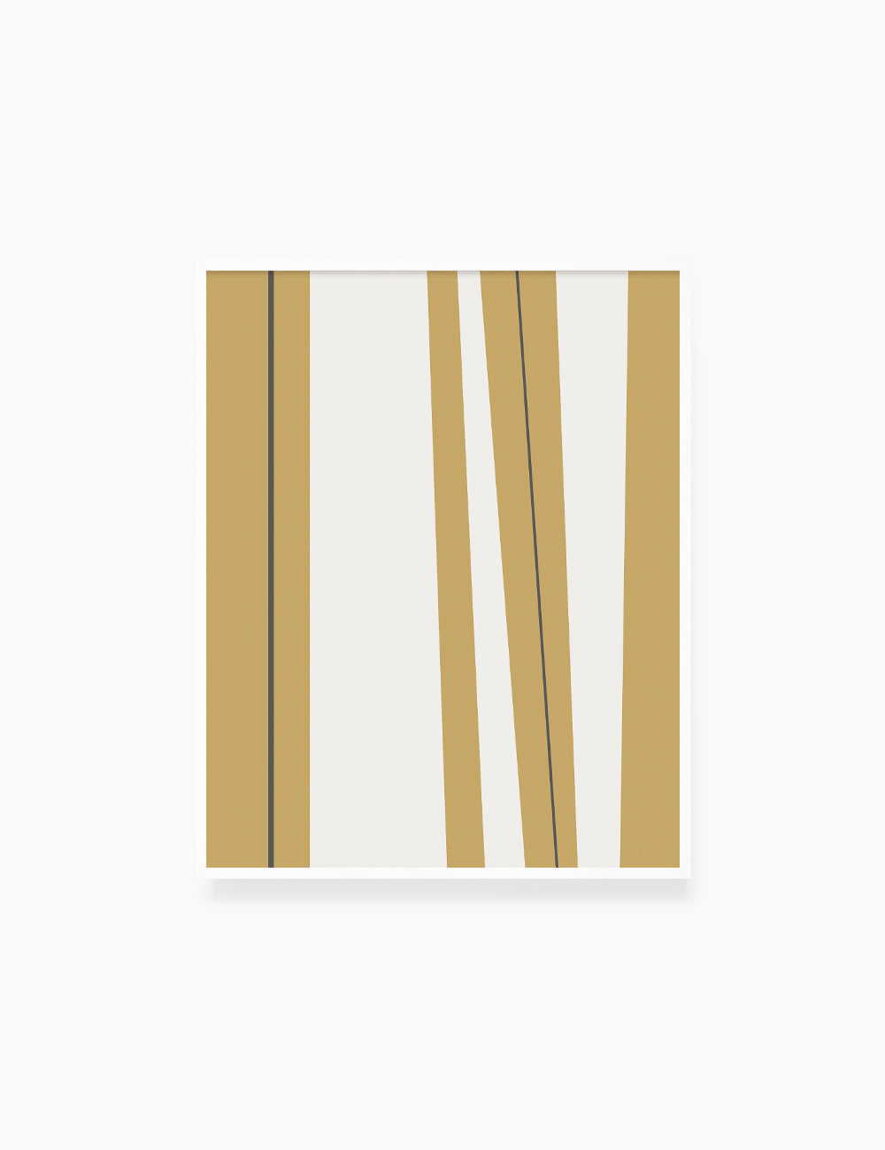 ABSTRACT MINIMAL LINES AND STRIPES. Printable Wall Art Illustration. Stripes and lines in dull orange, beige, and dark grey. Abstract art. Minimal design. Geometric print. Minimalist, abstract illustration art. Printable poster. | PAPER MOON Art & Design