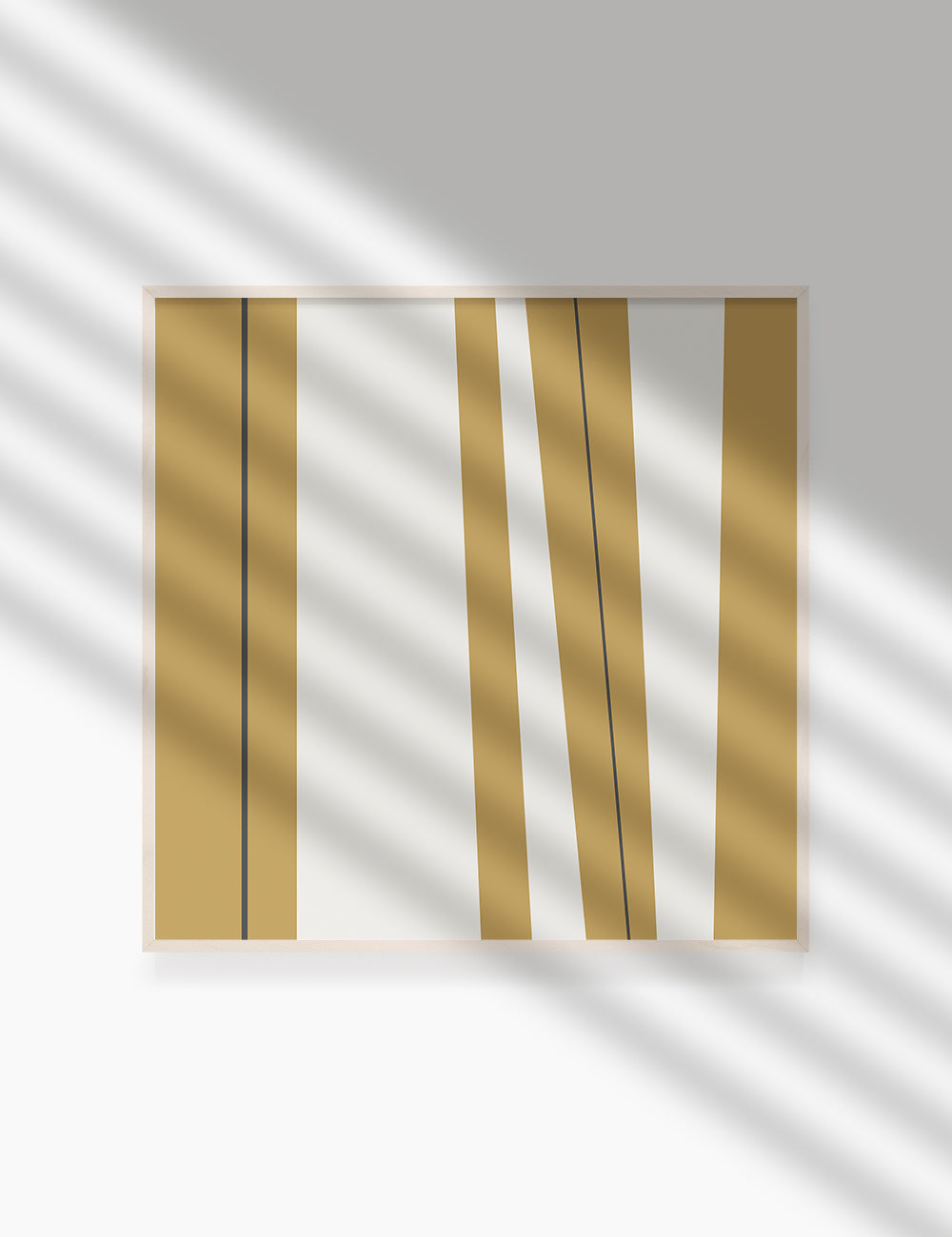 ABSTRACT MINIMAL LINES AND STRIPES. Printable Wall Art Illustration. Stripes and lines in dull orange, beige, and dark grey. Abstract art. Minimal design. Geometric print. Minimalist, abstract illustration art. Printable poster. | PAPER MOON Art & Design