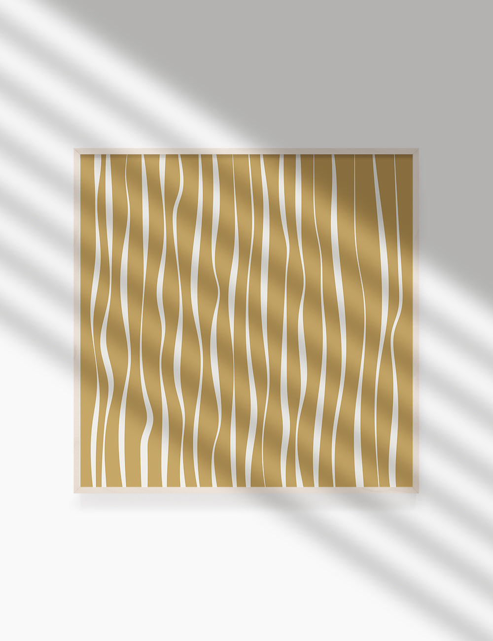 ABSTRACT MINIMAL WAVY LINES. Boho Art. Print. Printable Wall Art Illustration. Wavy lines in dull orange and beige. Abstract art. Minimal design. Minimalist, abstract illustration art. Printable poster. | PAPER MOON Art & Design