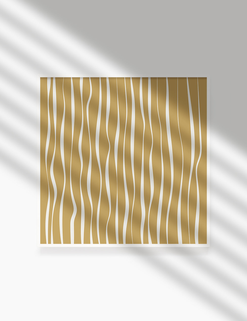 ABSTRACT MINIMAL WAVY LINES. Boho Art. Print. Printable Wall Art Illustration. Wavy lines in dull orange and beige. Abstract art. Minimal design. Minimalist, abstract illustration art. Printable poster. | PAPER MOON Art & Design