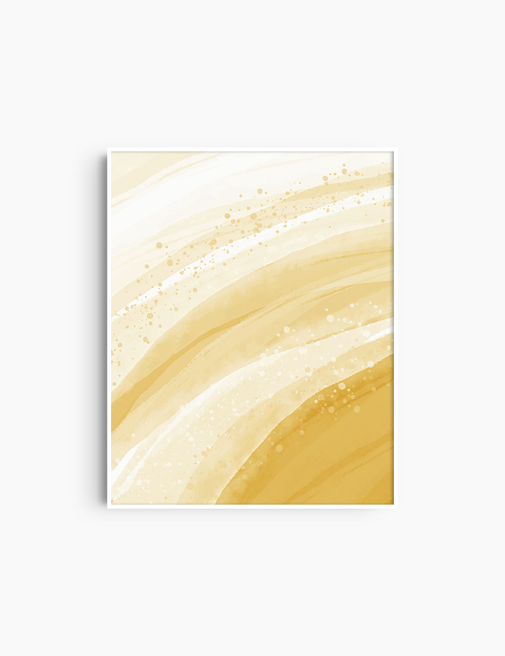 WATERCOLOR ABSTRACT. Yellow Aesthetic. Abstract Watercolor Painting. Printable Wall Art. - PAPER MOON Art & Design