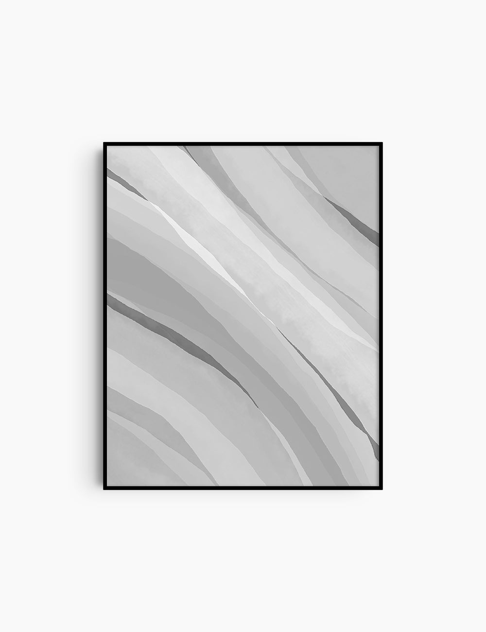 WATERCOLOR ABSTRACT. Shades of Grey. Aesthetic. Minimalist. Abstract Watercolor Painting. Printable Wall Art. - PAPER MOON Art & Design