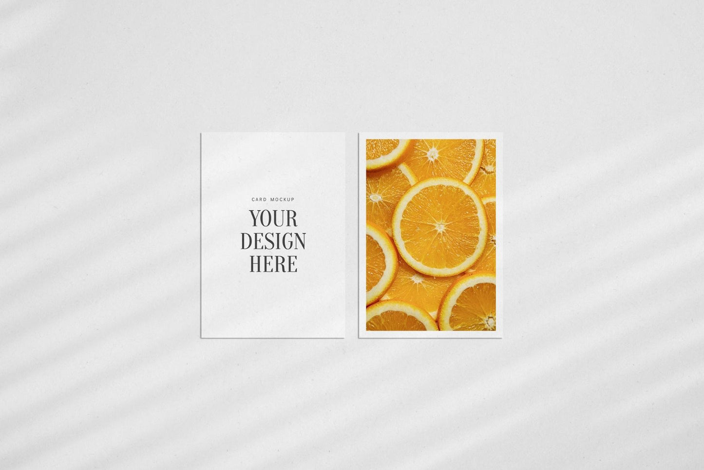 PAPER MOCKUP SET #3 | 3.5x5 Card Mockup | PSD Mockup