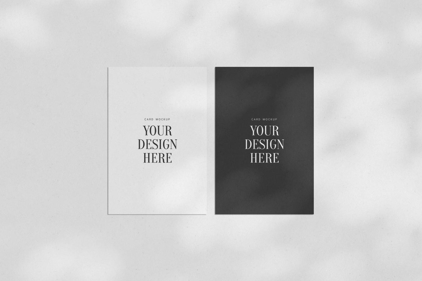 PAPER MOCKUP SET #2 | 4x6 Card Mockup | PSD Mockup
