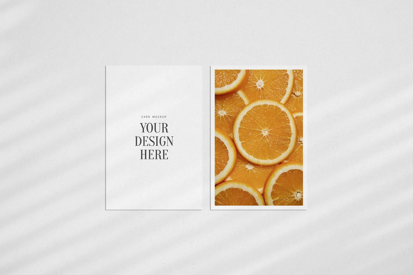 PAPER MOCKUP SET #2 | 4x6 Card Mockup | PSD Mockup