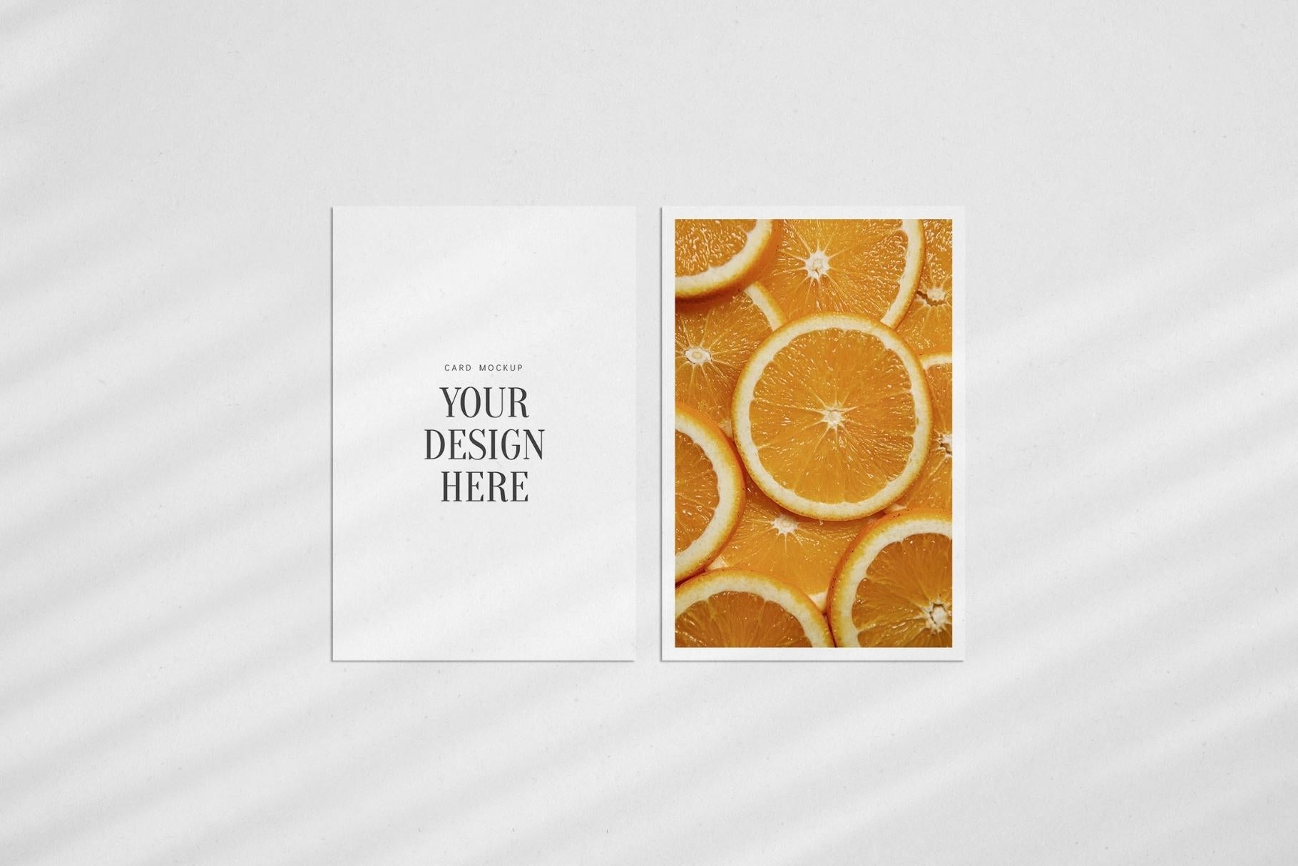 PAPER MOCKUP SET #2 | 4x6 Card Mockup | PSD Mockup