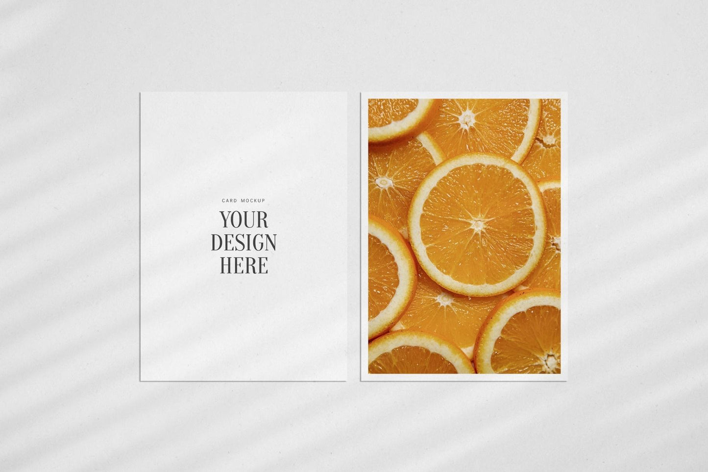 PAPER MOCKUP SET #1 | 5x7 Card Mockup | PSD Mockup