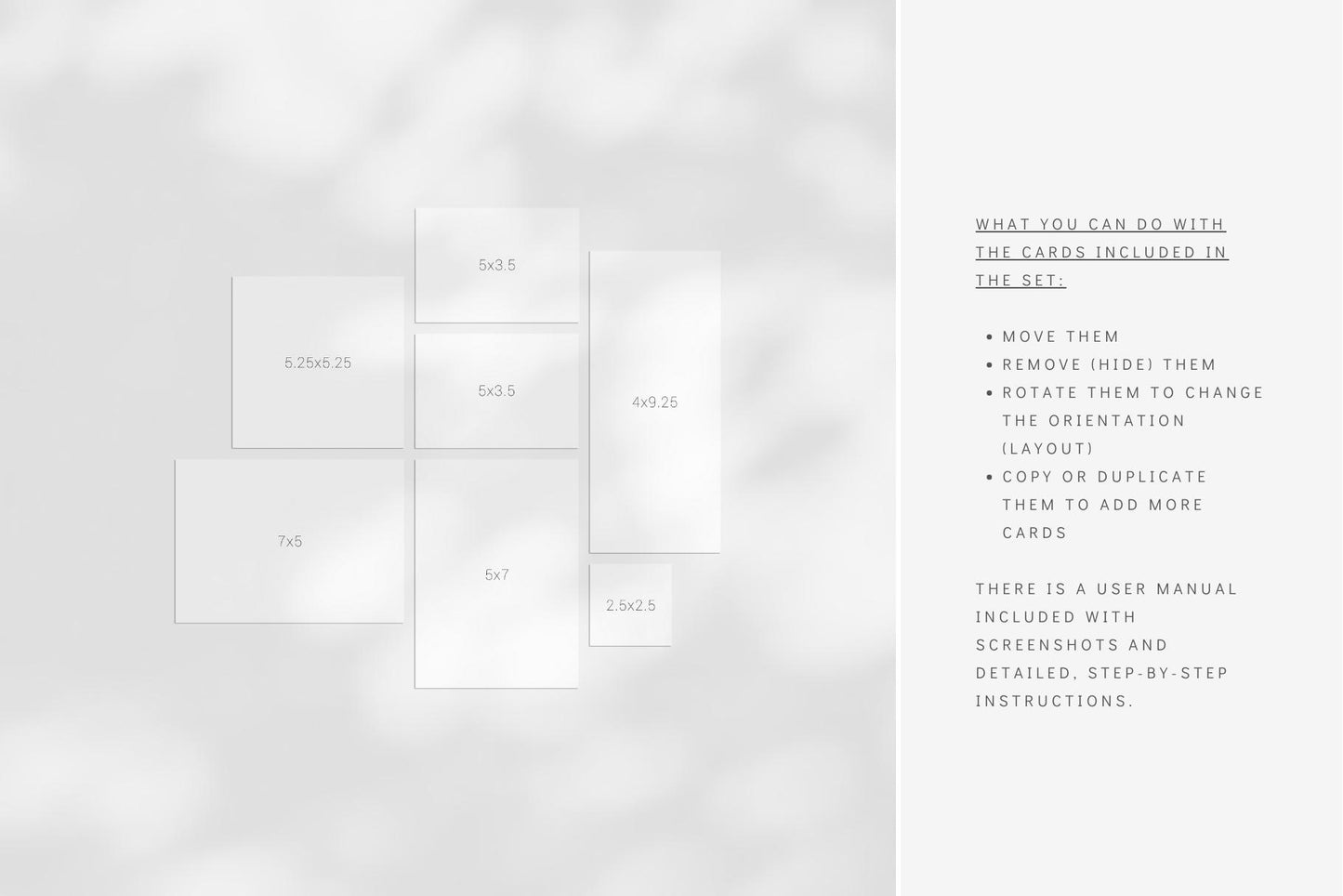 PAPER MOCKUP SET #9 | Stationery Mockup | Card Mockup | PSD Mockup