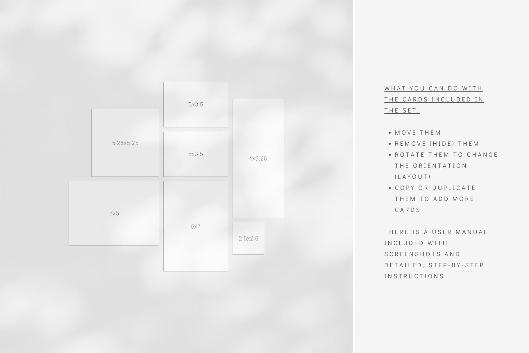 PAPER MOCKUP SET #9 | Stationery Mockup | Card Mockup | PSD Mockup