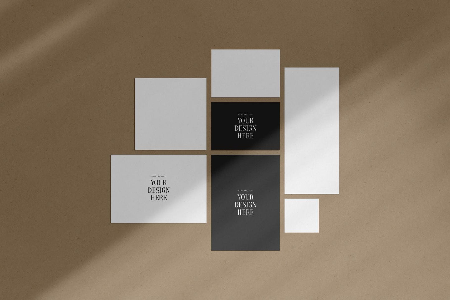PAPER MOCKUP SET #9 | Stationery Mockup | Card Mockup | PSD Mockup