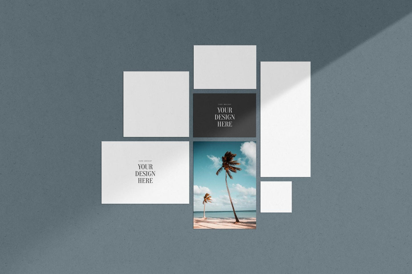 PAPER MOCKUP SET #9 | Stationery Mockup | Card Mockup | PSD Mockup