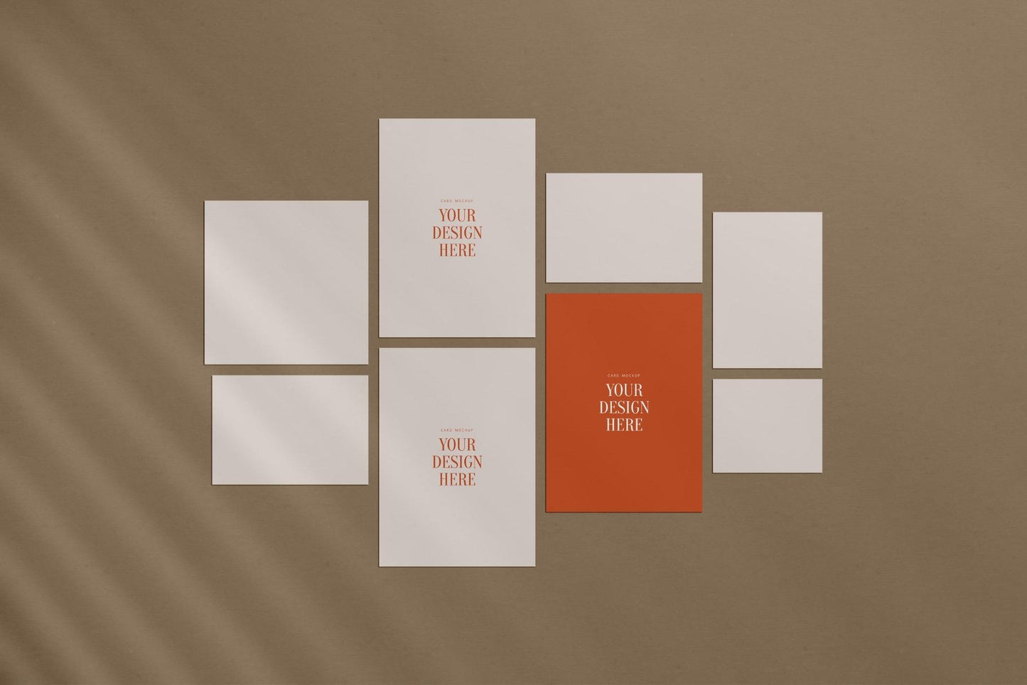 PAPER MOCKUP SET #13 | Stationery Mockup | Card Mockup | PSD Mockup