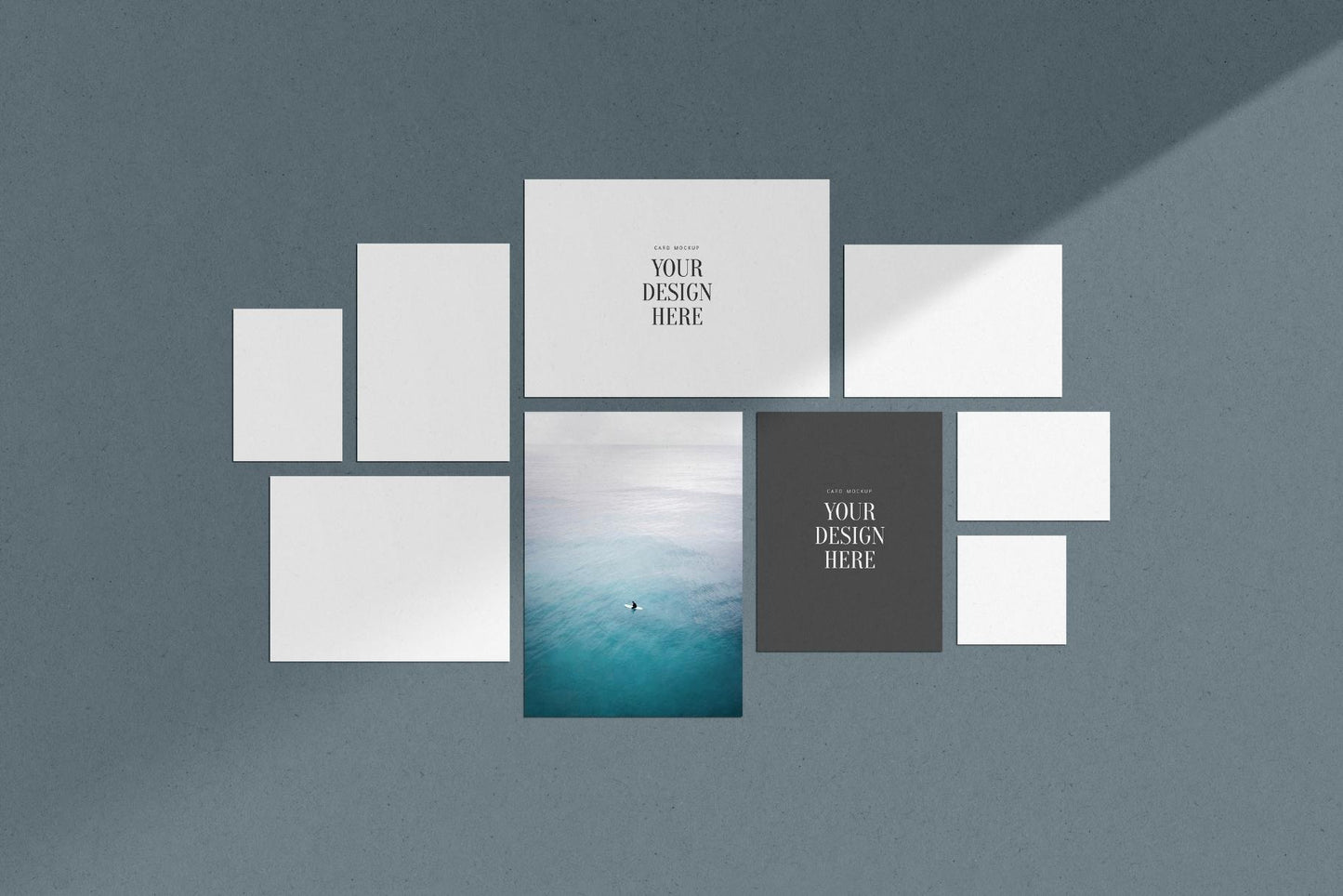 PAPER MOCKUP SET #16 | Stationery Mockup | Card Mockup | PSD Mockup