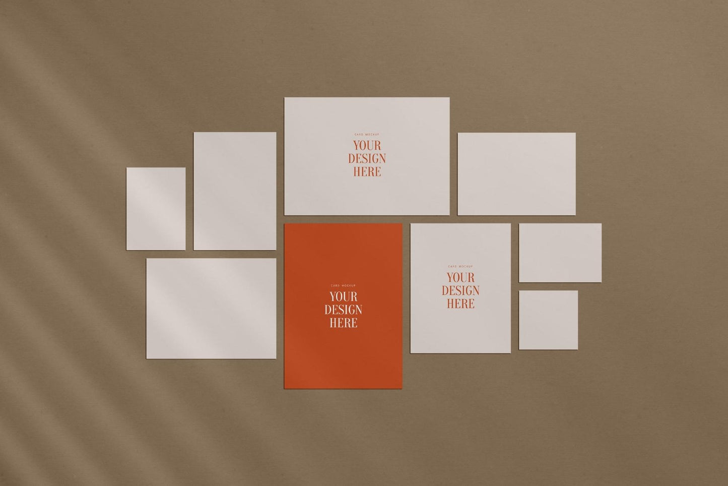 PAPER MOCKUP SET #16 | Stationery Mockup | Card Mockup | PSD Mockup