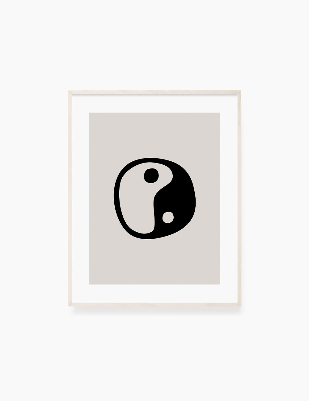 Yin and Yang Instant Download, Watercolor Ying Yang Printable Wall