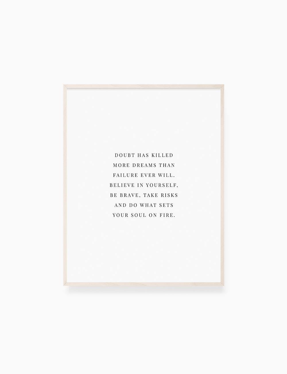 Printable Wall Art Quote: BE BRAVE. TAKE RISKS. Printable Poster. Inspirational Quote. Motivational Quote. WA028 - Paper Moon Art & Design