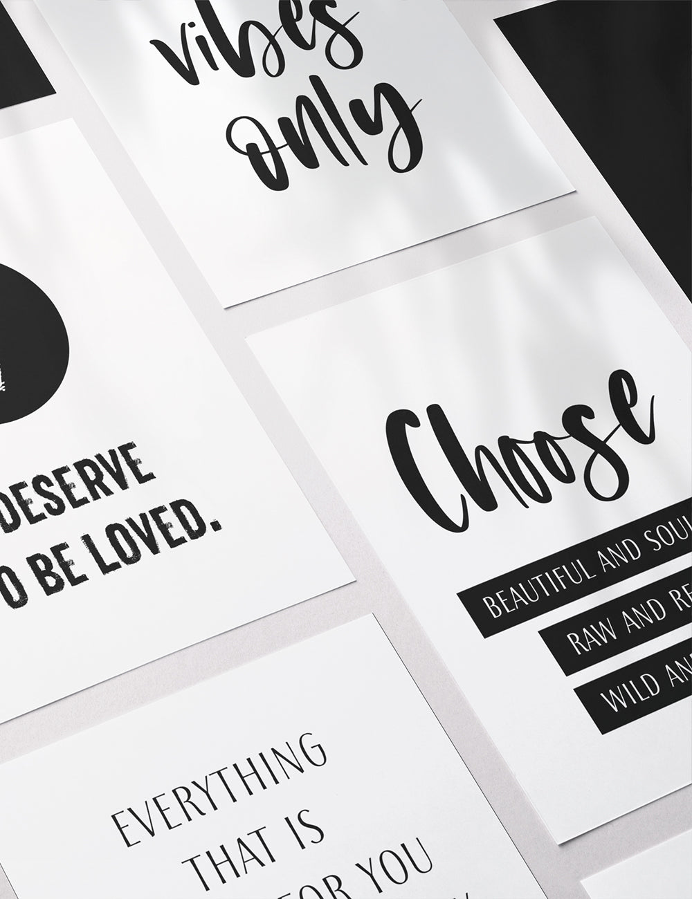 Printable Quotes & Affirmation Cards | 3.5x5 | 3x4 | 2x3 | PDF + JPEG | 04