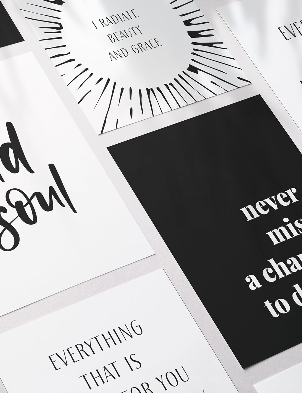 Printable Quotes & Affirmation Cards | 3.5x5 | 3x4 | 2x3 | PDF + JPEG | 04