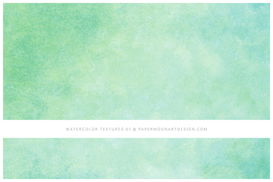 Watercolor Texture Backgrounds 01 Green and Blue Watercolor Textures